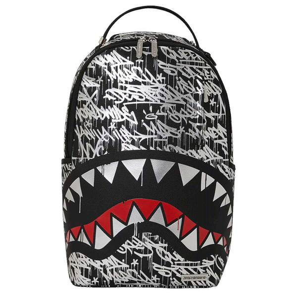 shark backpack black
