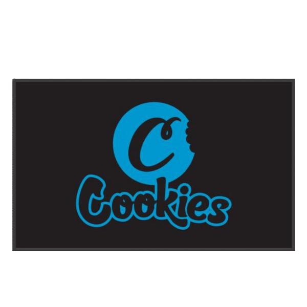 Cookies Pvc Coil Vinyl Black Logo Mat 1546A4429