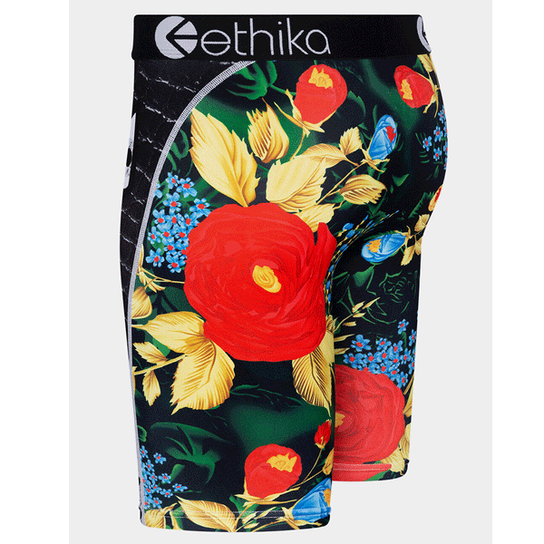 Ethika Bmr Plain Jane Black/Yellow Men Boxer MLUS2040