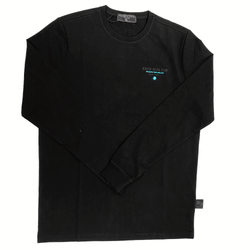 Roberto Vino Milano Black Men Long Sleeve T-Shirts RVT29