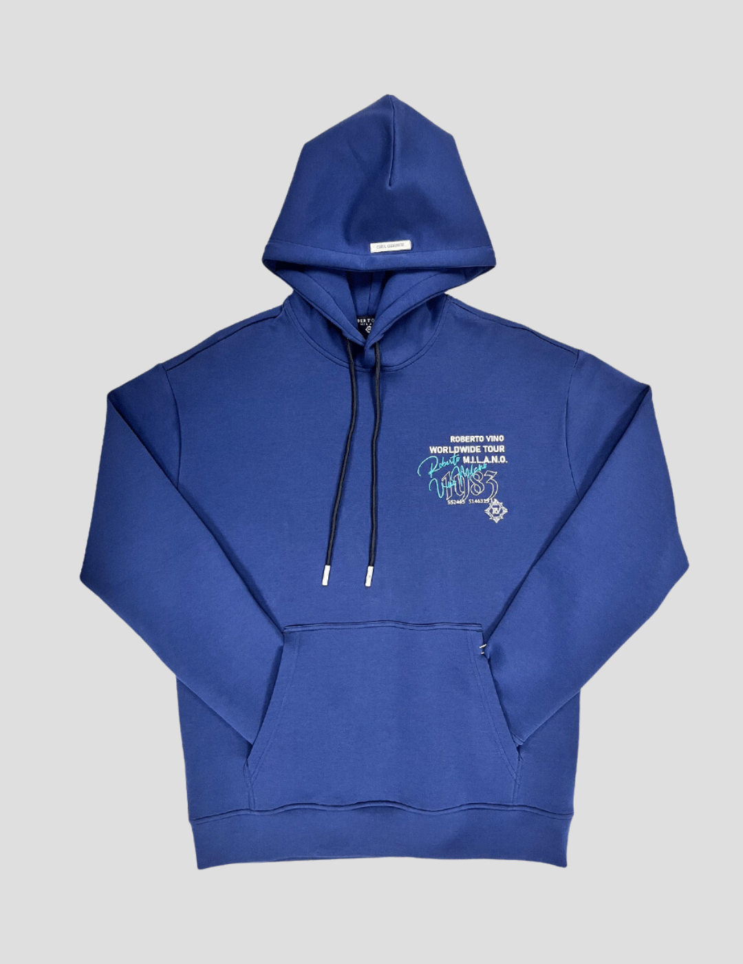 World Wide Navy Hoodie