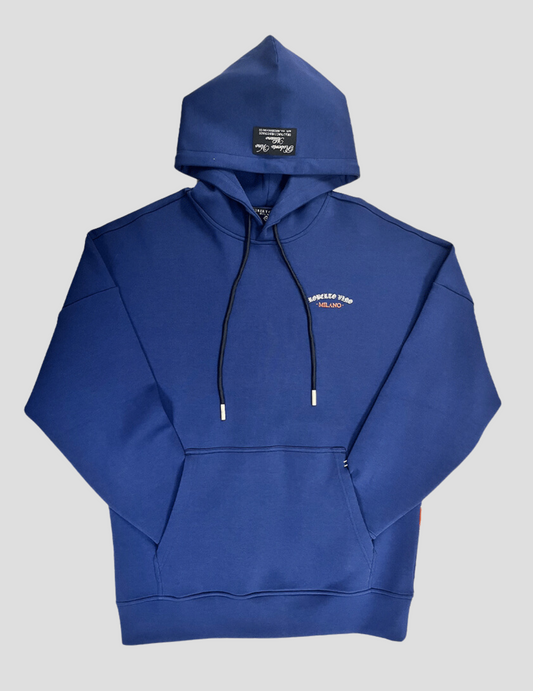 Flame Hoodie Navy