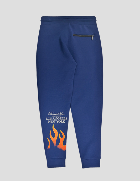 Flame Pants Navy