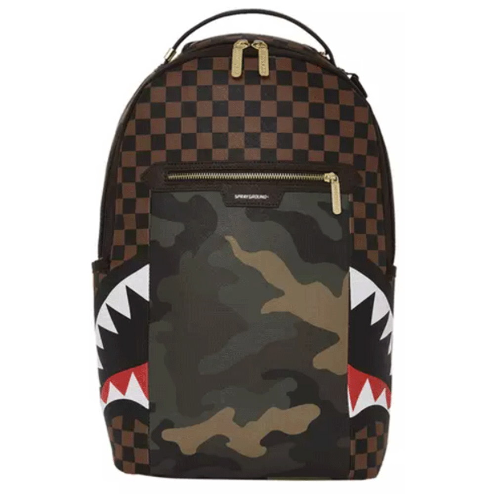 Sprayground - Henny Sharks in Paris Brown Backpack