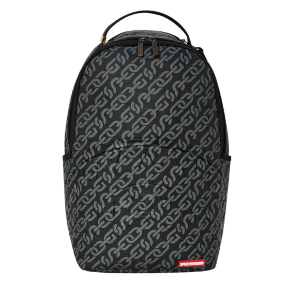 Sprayground Sg Chains Black/Silver Backpack 910B5381NSZ