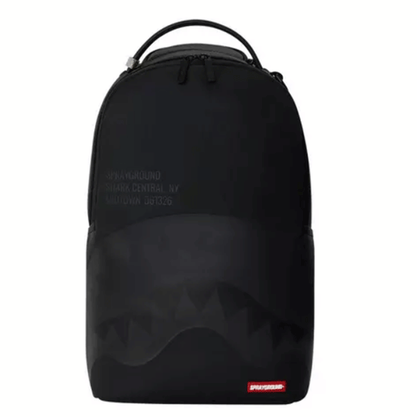 Sprayground White Shark Mouth Backpack Logo Laptop Books Bag Back To School  New