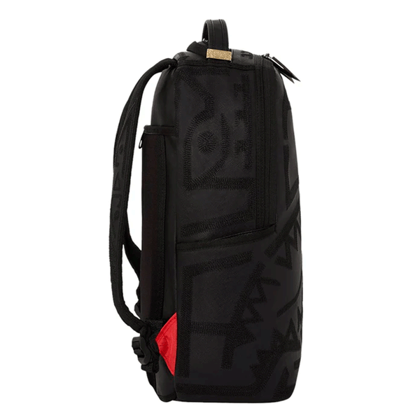 Sprayground AI Tribal Ghost Black Backpack 910B5450NSZ
