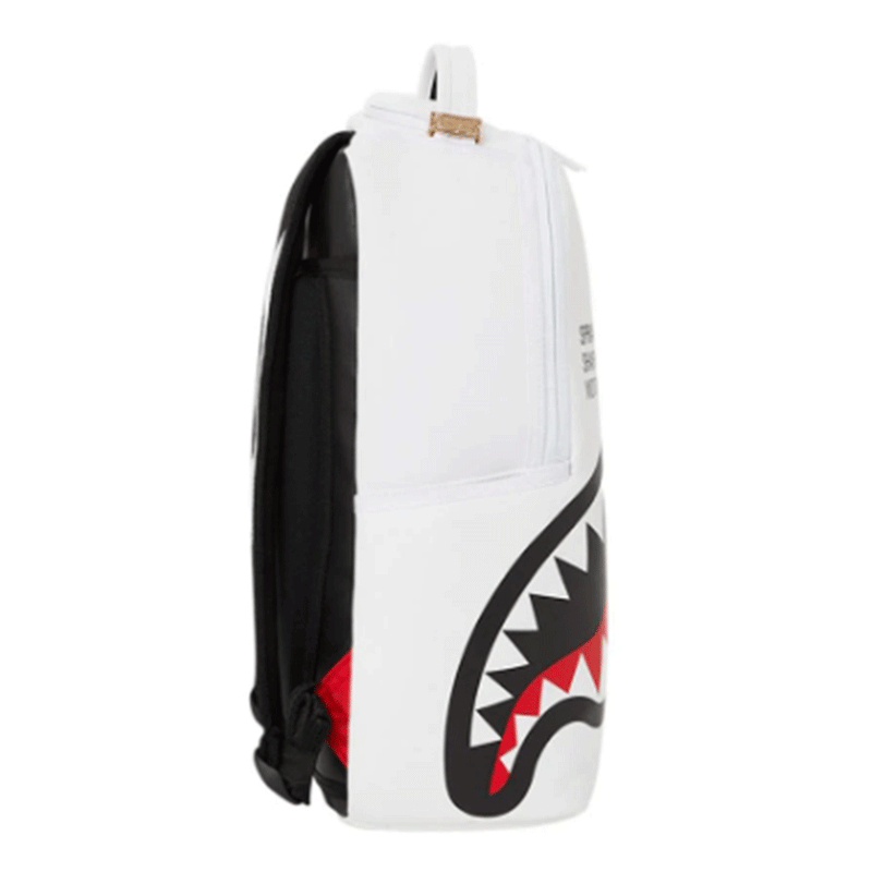Sprayground Shark Central 2.0 White/Black/Red Backpack 910B5489NSZ