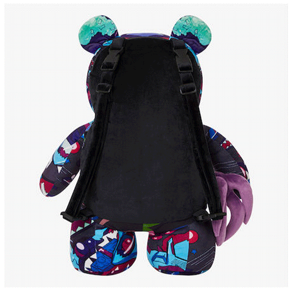 Sprayground Astro Psycho Bear Multicolor Backpacks 910B5490NSZ