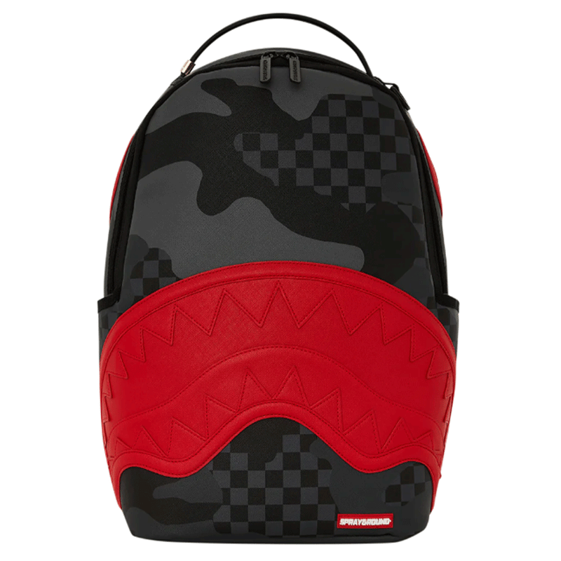 Sprayground 3 AM Red Alert Black/Red Backpack 910B5544NSZ