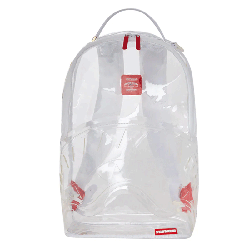 Sprayground Sharkmouth DLX Clear Backpack 910B5892NSZ