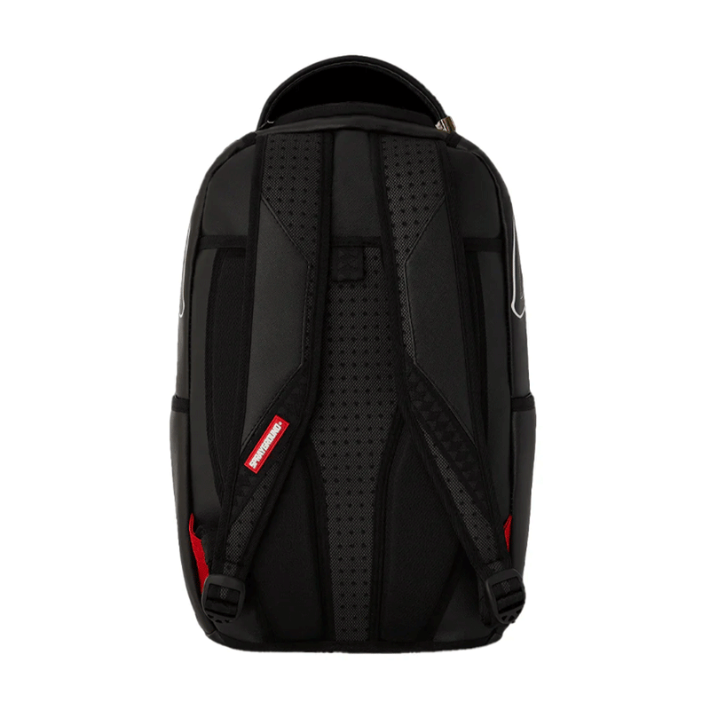 Sprayground Shark Central Black Outline Backpack 910B6366NSZ