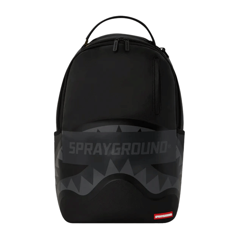 Sprayground Smash Logo Shark Black/Grey Backpack 910B6433NSZ