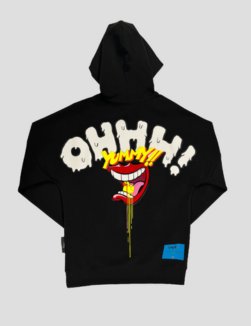 RV X Duck Yummie Hoodie Black