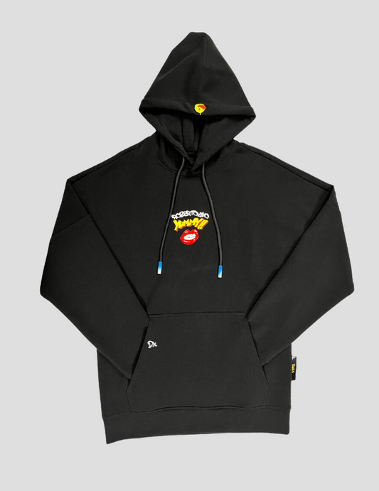 RV X Duck Yummie Hoodie Black