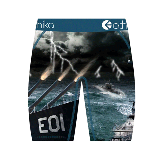 Ethika Bmr Naval Blue/Black Boys Boxer BLST2999