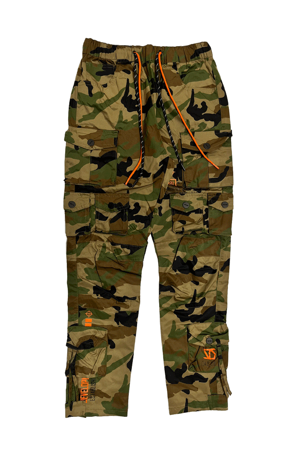 Smoke Rise Utility Slouch Wood Camo Women Pants EP24770