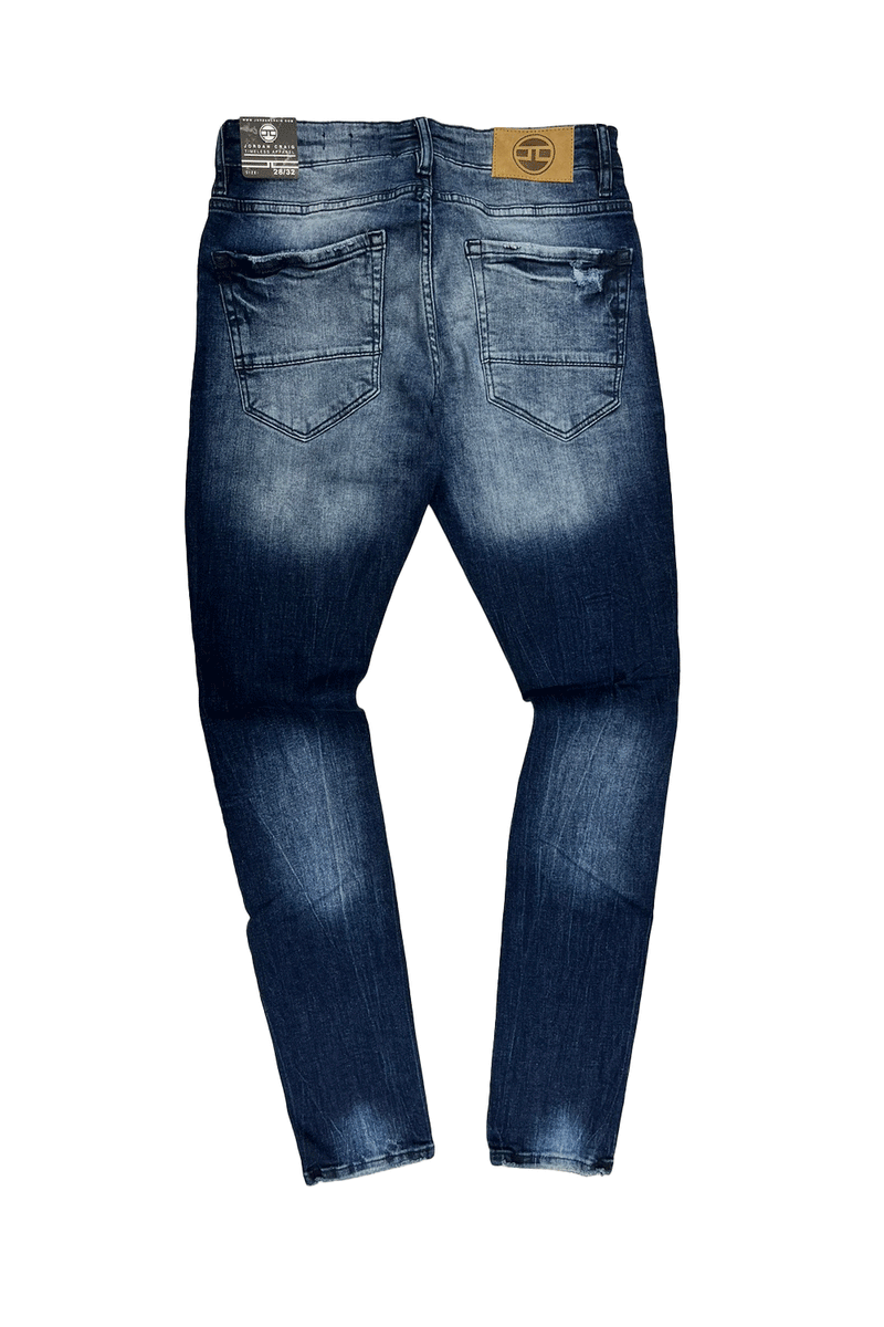 Jordan Craig Ross Deep Blue Men Jeans JR1078D