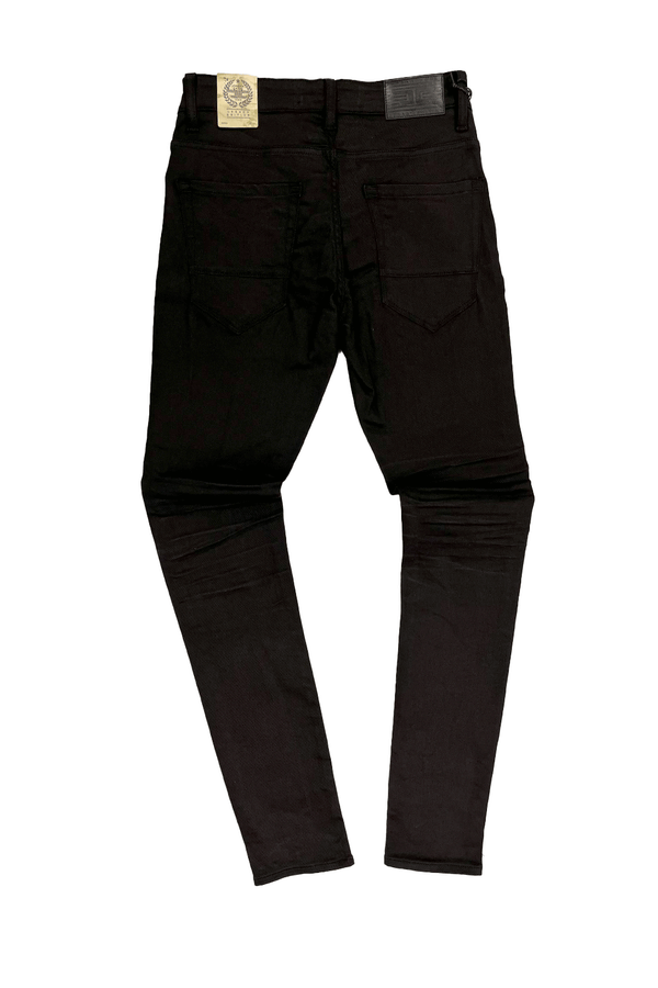 Jordan Craig Black Men Jeans JR1152