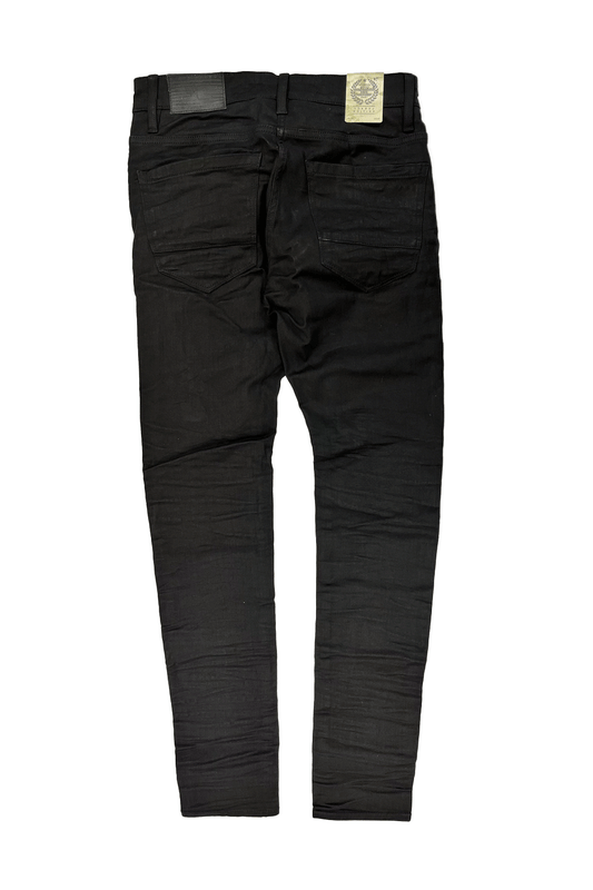 Jordan Craig Polished Ross Fit Jet Black Men Jeans JR340