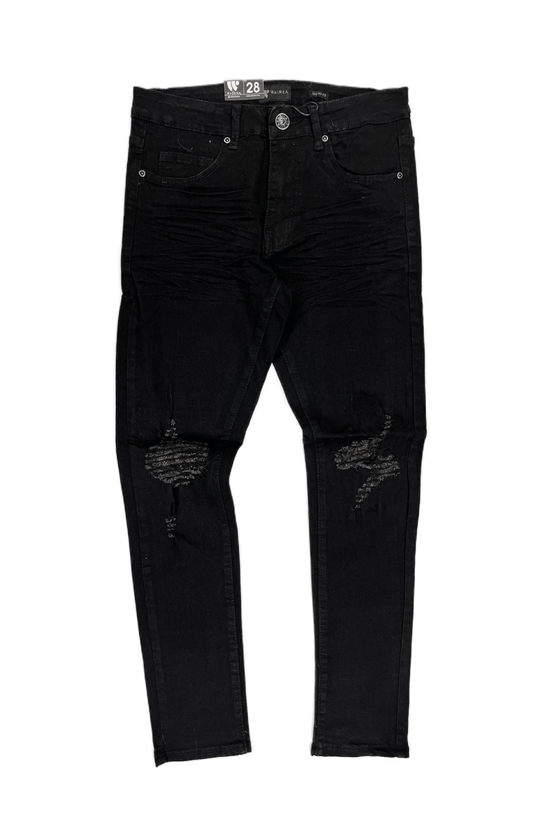 Waimea Skinny Fit Jet/Black Men Jeans M5710DA