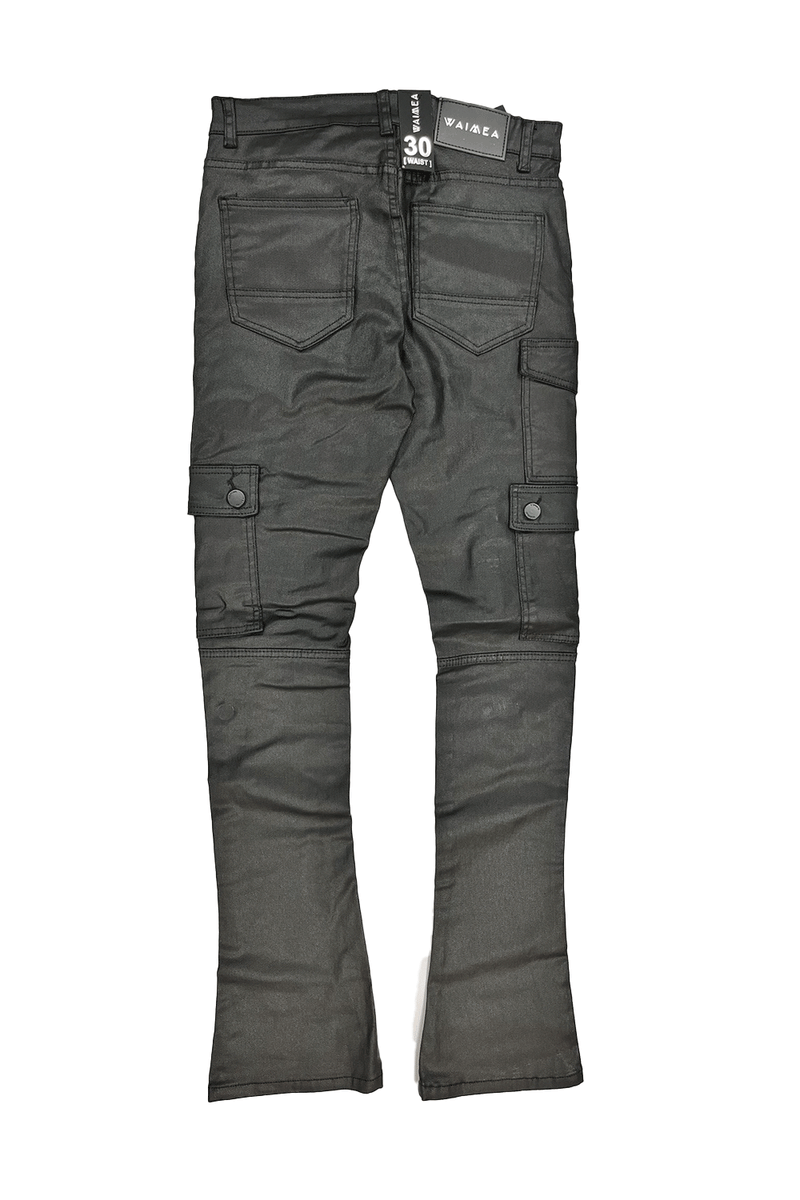 Waimea Stacked Fit Jet Black Men Jeans M5806TA