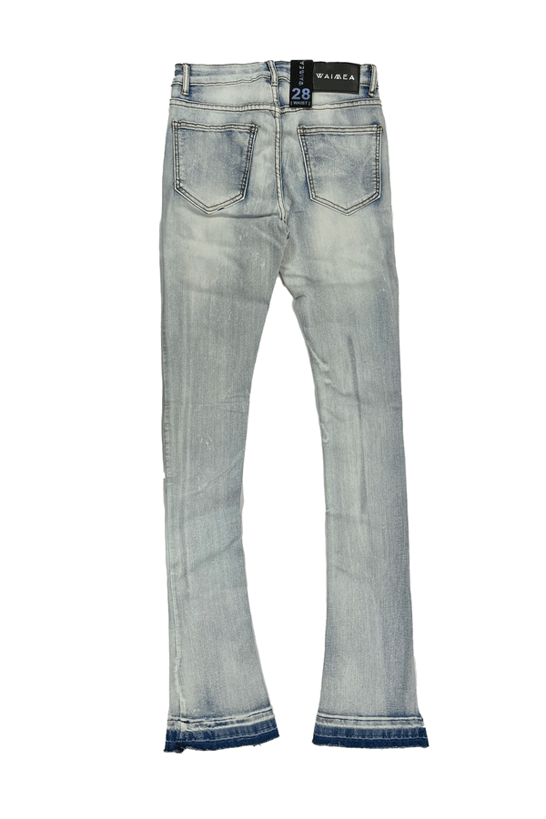 Waimea Staked Blue Wash Men Jeans M5828D