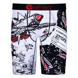 Ethika Composition Book Black/Red Men Boxer MLUS3310