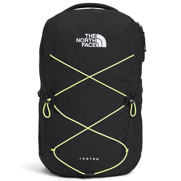 The North Face Jester Black/Yellow Backpack NFOA3VXFOLL
