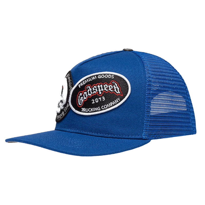 Godspeed Royal/Blue Unisex Trucker Cap OG-PATCH