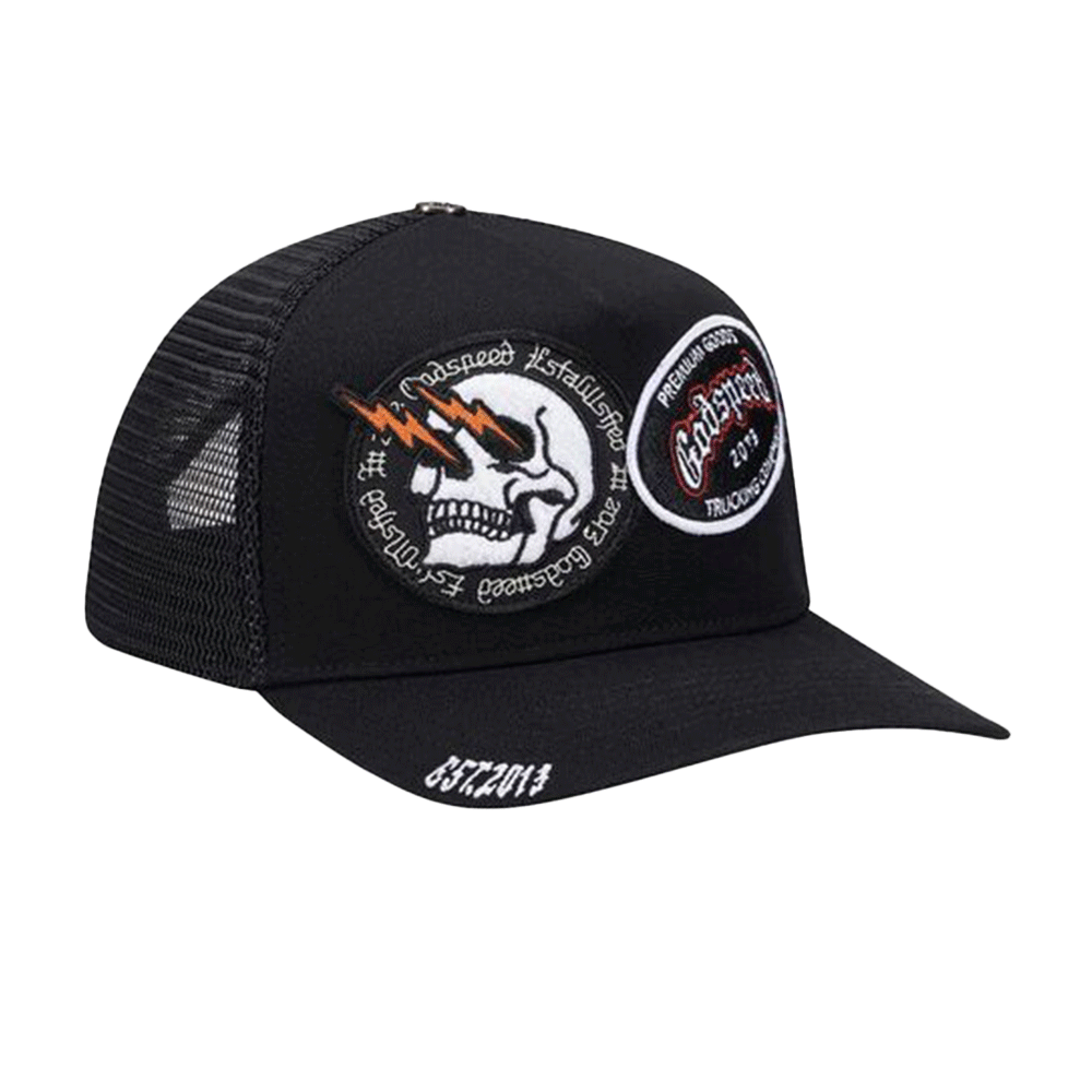 Godspeed Black Unisex Trucker Cap OG-PATCH