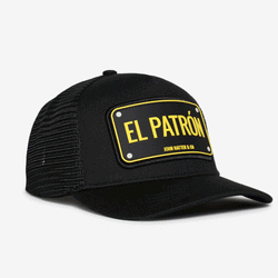 John Hatter El Patron Trucker Black Cap R-1001