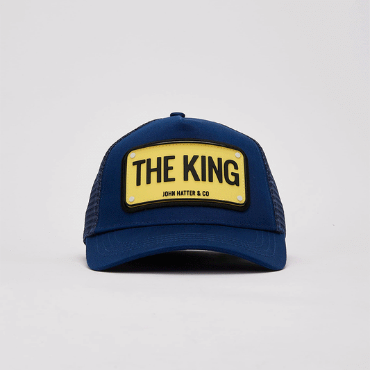 John Hatter The King Trucker Navy Cap R-1116