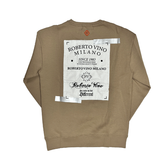 Roberto Vino Milano Mocha Men Sweater RV-SW-5USA