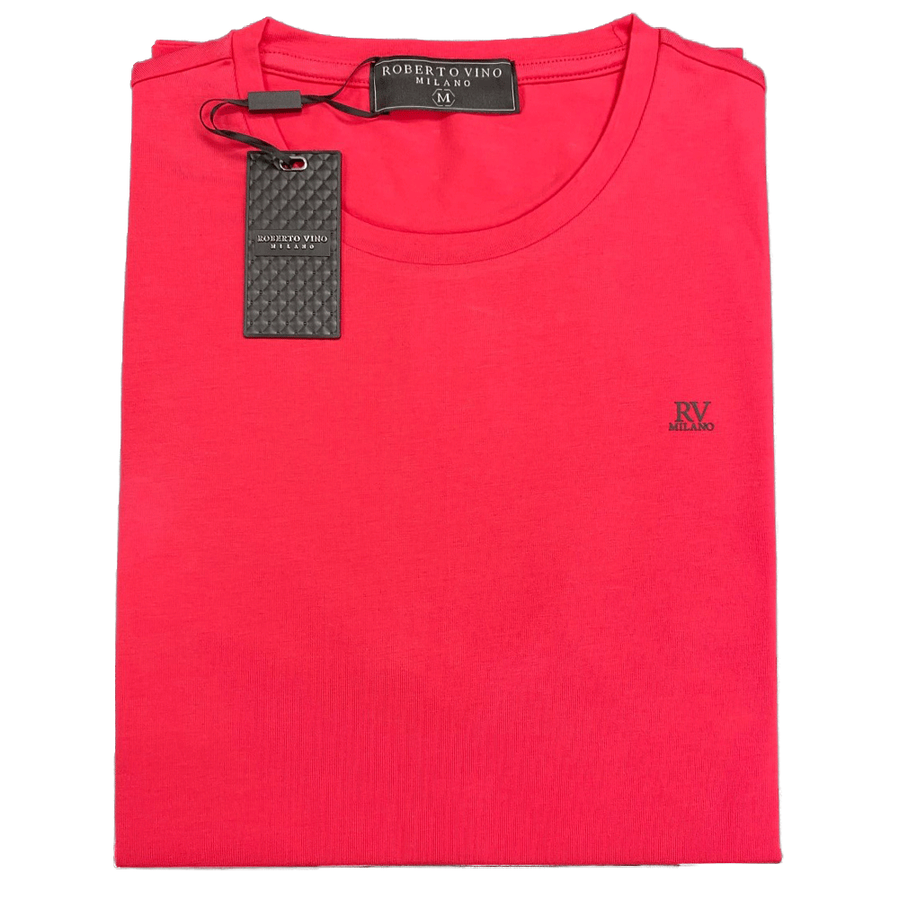 Roberto Vino Milano Rose/Red Men T-Shirts RVT-37