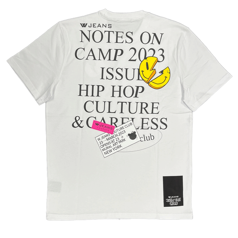 WJeans Couture White Men T-Shirts WJT-3
