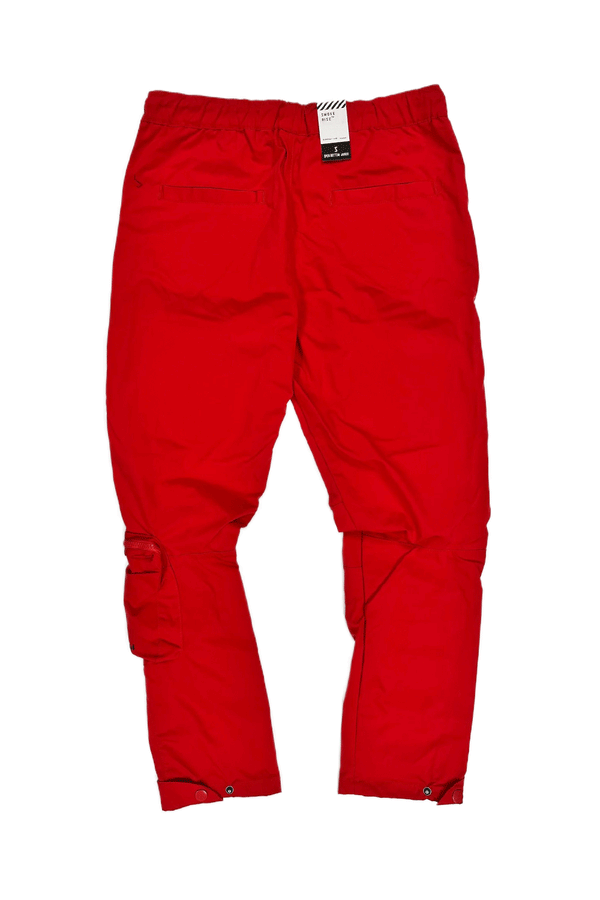 Smoke Rise Utility Red Men Nylon Pants WP23182