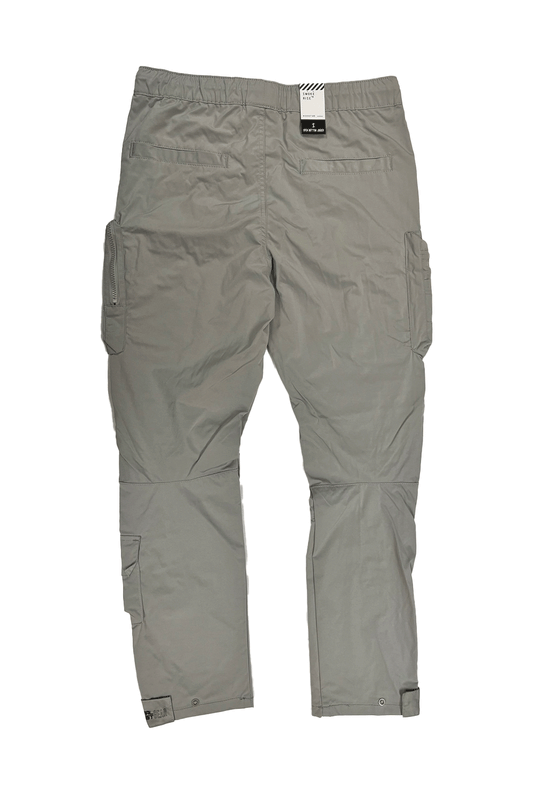 Smoke Rise Open Bottom Utility LT. Grey Men Nylon Pants WP23582