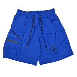 Smoke rise Nylon Cargo Royal Shorts WS24283