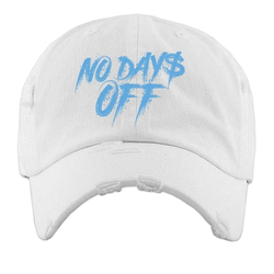 Point Blank No Day$ Off White/Ice Blue Dad Cap 100987-4354