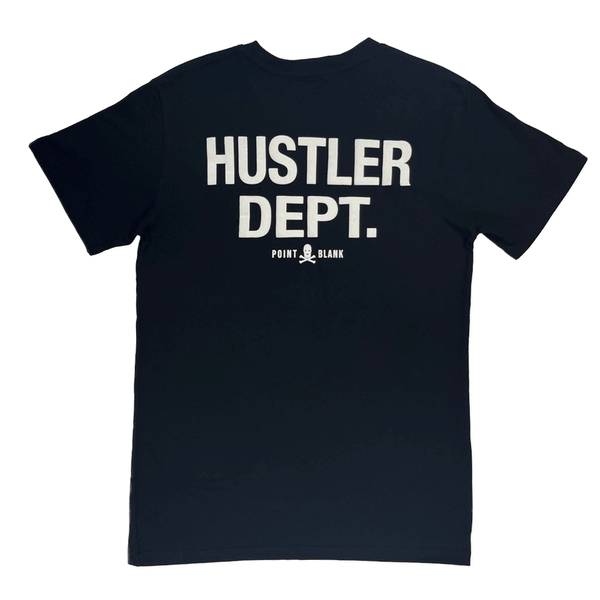 Point Blank Hustler Dept Black Men T-Shirts 100987-6215