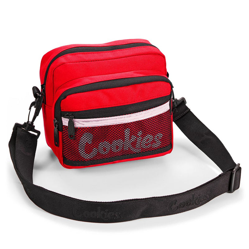Cookies Vertex Ripstop Nylon Smell Proof Crossbody Shoulder Red Men Bags 1548A4626