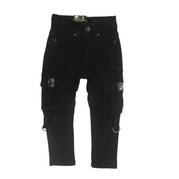 Waimea Skinny Fit Jet/Black Kid Jeans 8BM5222D