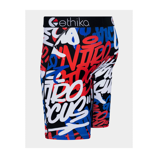 Ethika Scripted Black Boys Boxer BLST2408