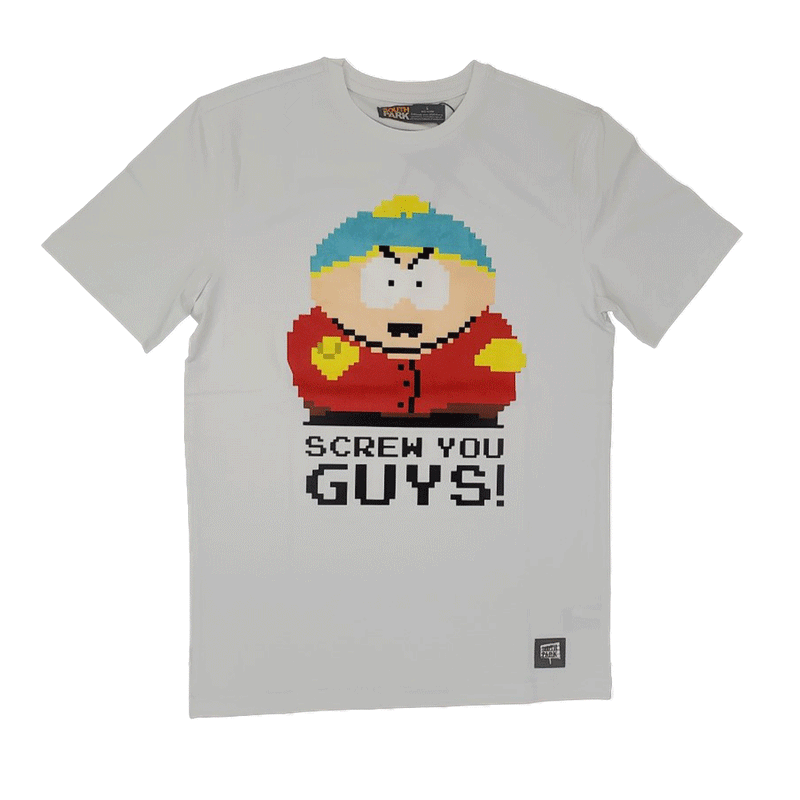 Freeze Max Cartman White Men T-Shirt R910005