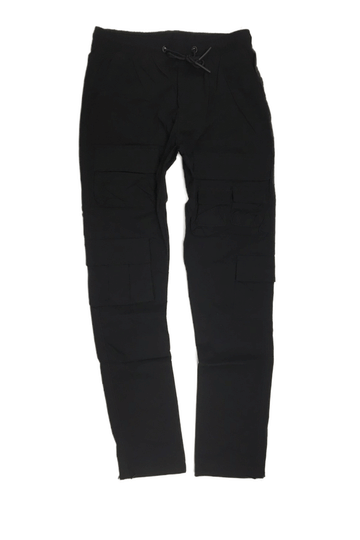 American Stitch Multipocket Nylon Black Men Jogger FW21-B813