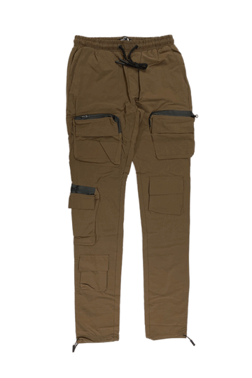 American Stitch Brown Men Joggers FW22-B203