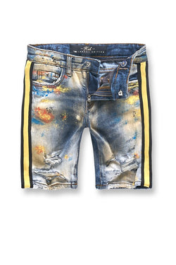 Jordan Craig Talladega Burning Men Kids Denim Shorts J3388SK