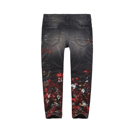 Jordan Craig Fashion Black/Red Kids Jeans JM3425AK