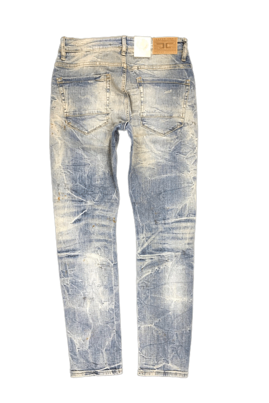 Jordan Craig Clean Wash Denim Lager  Men Jeans JM3512